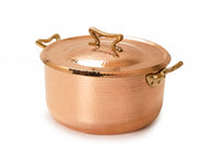 Copper Cookware Set of 11 w Standard Lid