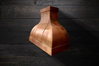 Copper Range Hood Custom Vintage Patina Michelle Style by Amoretti Brothers