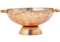 hammered copper colander amoretti brothers